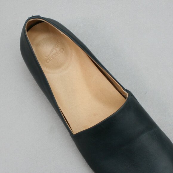 Dansko 40 Ladies 9.5-10 Larisa Navy Blue Milled Nappa Leather Shoes Flats Loafer - Picture 7 of 12